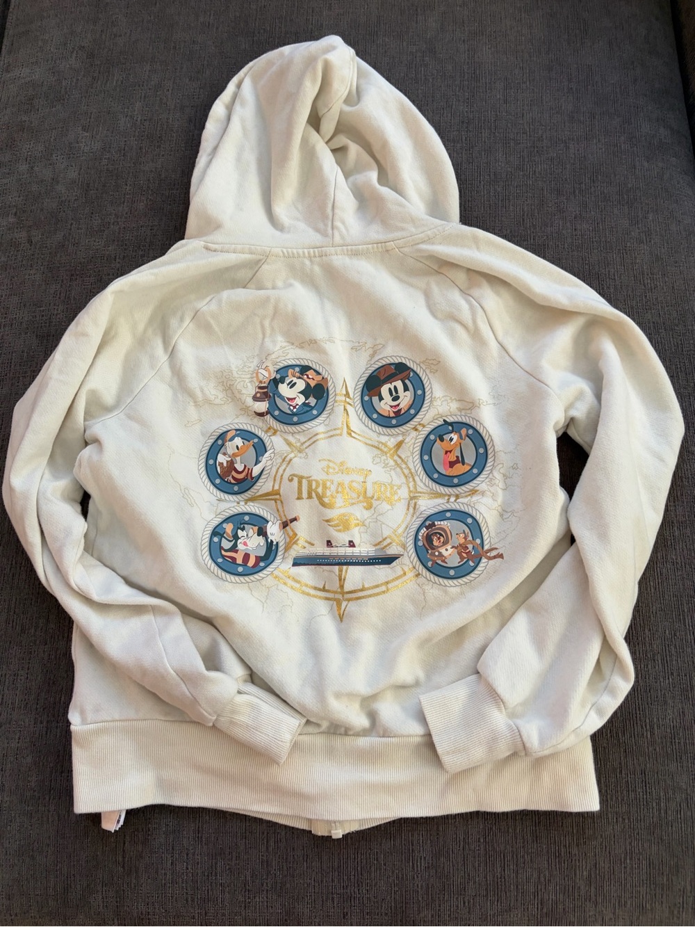 Disney Cruise Line Treasure Zip Hoodie - Picture 4 of 4